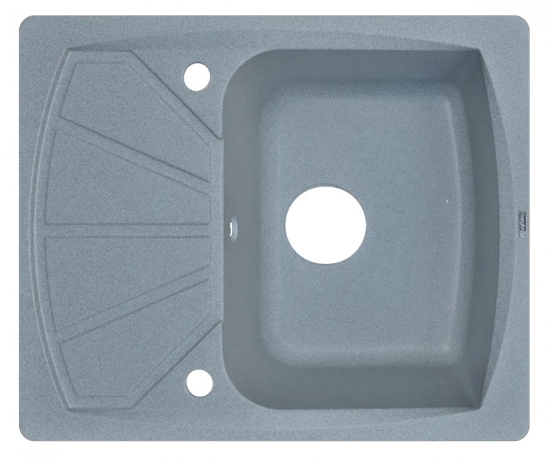 Мийка з крилом BORGIO  PRT-610X500 GRAY METAL PRT-610X500 GRAY METAL