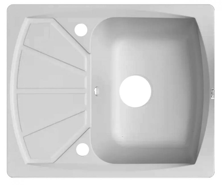 Мийка з крилом BORGIO  PRT-610X500 WHITE PRT-610X500 WHITE