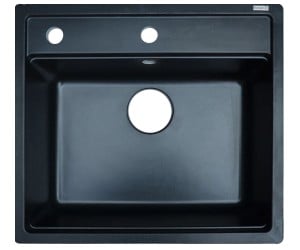 Мийка прямокутна BORGIO  Q-570X510 BLACK