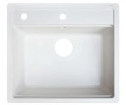 Мийка прямокутна BORGIO  Q-570X510 WHITE