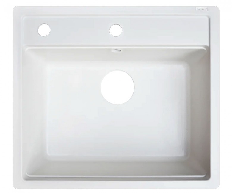 Мийка прямокутна BORGIO  Q-570X510 WHITE Q-570X510 WHITE