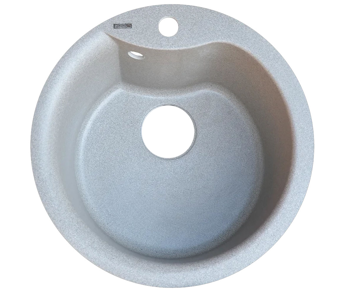 Мийка кругла BORGIO  ROC-490 GRAY STONE ROC-490 GRAY STONE
