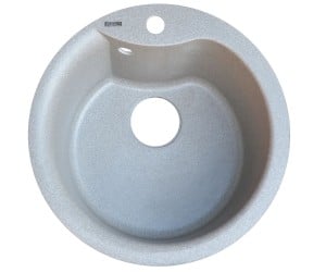 Мийка кругла  BORGIO ROC-490 GRAY STONE