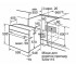 Духовой шкаф  HBA63B225F:Чертеж 