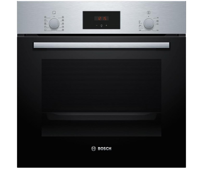 Духова шафа Bosch електрична, 66л, A, дисплей, конвекція, нержавіюча сталь BOSCH  HBF512BS1T HBF512BS1T