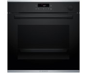 Духова шафа Bosch електрична, 71л, A+, дисплей, конвекція, пара, телескопічні направляючі, чорний BOSCH  HRG232EB3