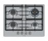 Варильна поверхня Bosch газова, 60см, чавун, WOK, нерж BOSCH  PGH6B5K90R PGH6B5K90R
