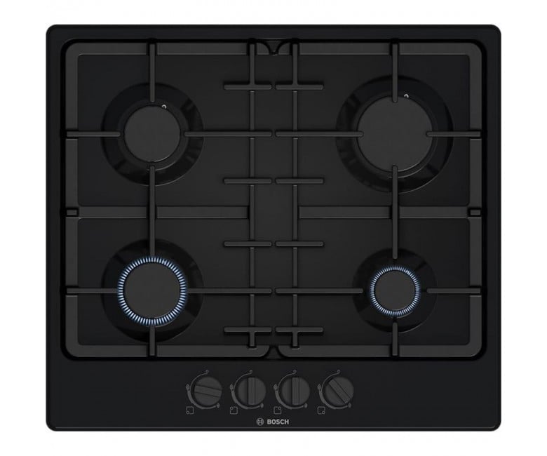 Варильна поверхня Bosch газова, 60см, чавун, чорний BOSCH  PGP6B6K90R PGP6B6K90R