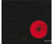 Варильна поверхня Bosch  електрична, 60см, чорний BOSCH  PKE611BA2E