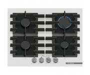 Варильна поверхня Bosch газова, 60см, чавун, білий BOSCH  PPP6A2I40R