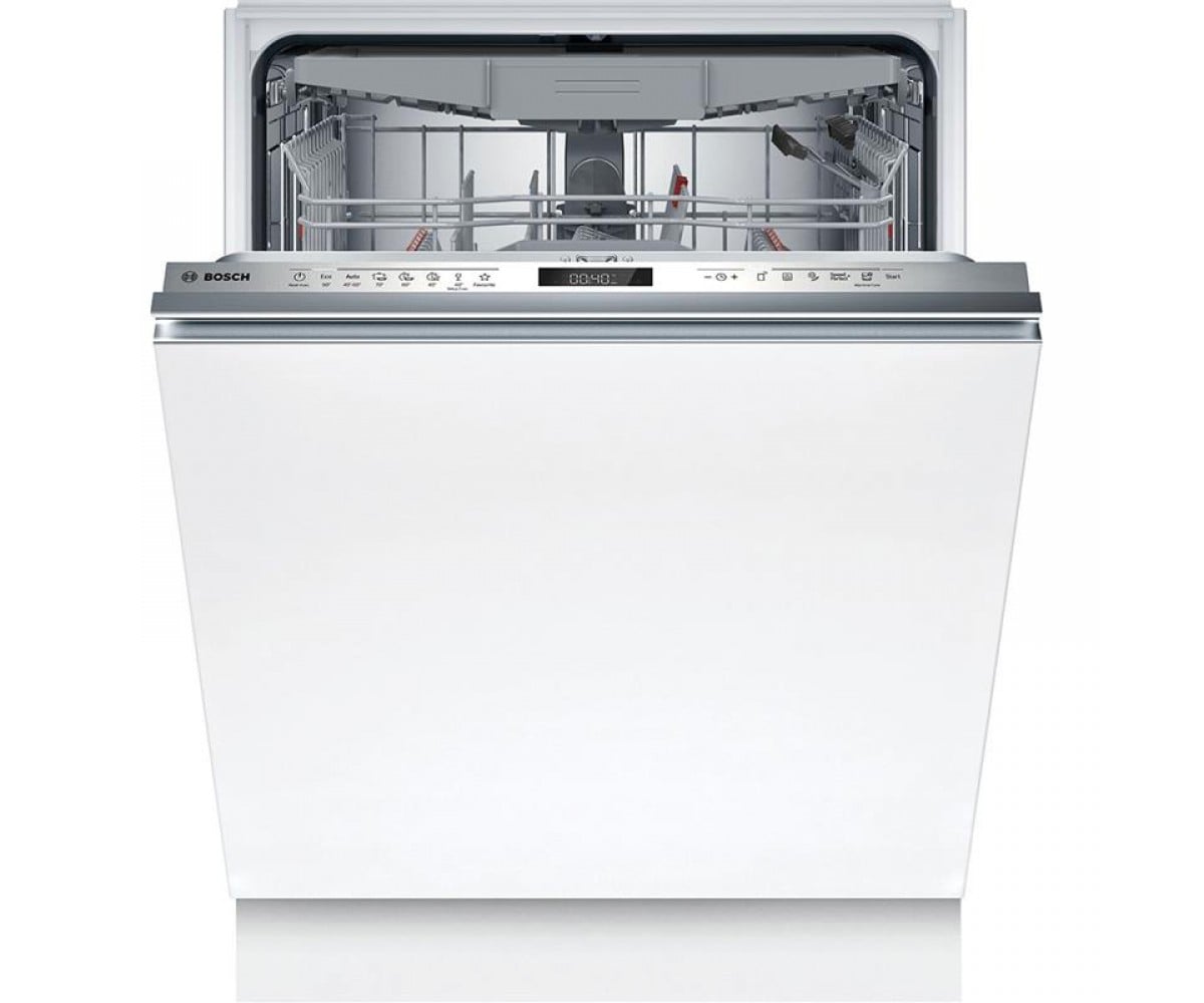 Посудомийна машина Bosch вбудована, 14компл., A, 60см, дисплей, 3й кошик, білий BOSCH  SMV6ECX86Q SMV6ECX86Q