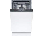 Посудомийна машина Bosch вбудована, 10компл., A++, 45см, дисплей, 3й кошик, білий BOSCH  SPV2HMX03K