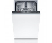Посудомийна машина Bosch вбудована,  9 компл., F, 45см, білий BOSCH  SPV2IKX01K