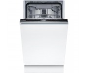 Посудомийна машина Bosch вбудована, 10компл., A++, 45см, дисплей, 3й кошик, білий BOSCH  SPV4HMX14Q