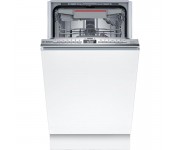 Посудомийна машина Bosch вбудована, 10компл., A+, 45см, дисплей, 3й кошик, білий BOSCH  SPV6EMX65Q