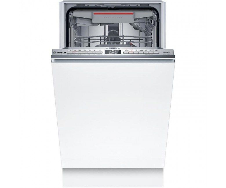 Посудомийна машина Bosch вбудована, 10компл., A+, 45см, дисплей, 3й кошик, білий BOSCH  SPV6EMX65Q SPV6EMX65Q