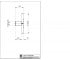 Боковая форсунка  TONDO FLAT - WALL I00175:Чертеж 