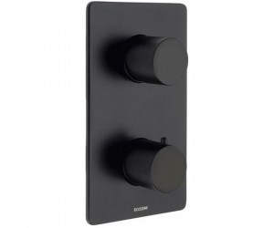 Z00002000073005 TEO LINE Зовнішня частина термостатичного змішувача, mat black (1 сорт)  BOSSINI Z00002000073005