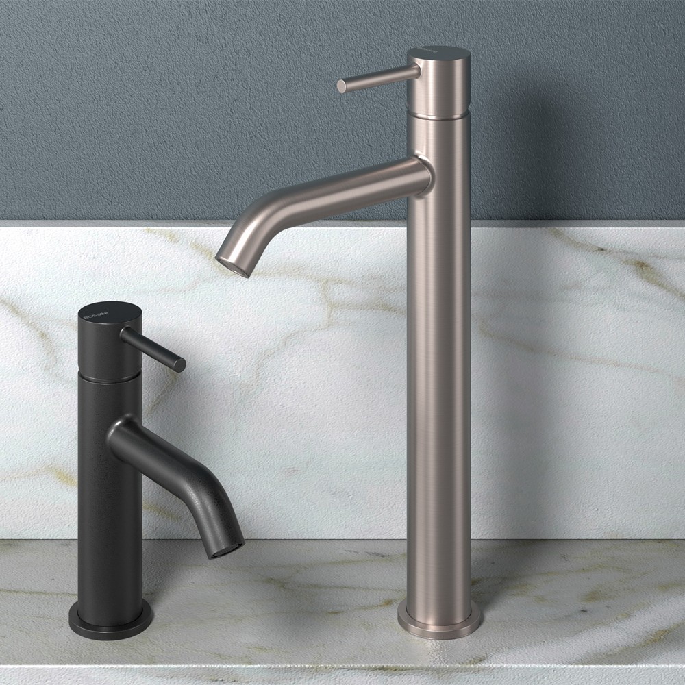 Z00703000094005 TEO-T (TALL) змішувач для раковини з донним клапаном, SATIN NICKEL (1 сорт)  Z00703000094005:Фото 2
