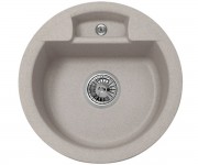 Кругла раковина 48 см BRETTA GRANIT ALASKA BEIGE