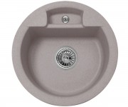Кругла раковина 48 см BRETTA GRANIT ALASKA ALASKA MOKKO