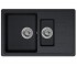 Мийка на півтори чаші BRETTA GRANIT ARMONIA BLACK ARMONIA BLACK