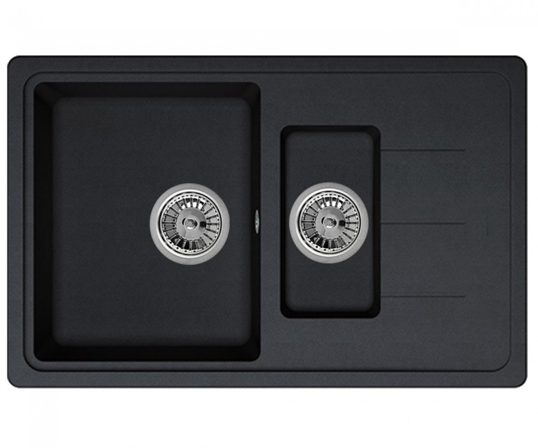 Мийка на півтори чаші BRETTA GRANIT ARMONIA BLACK ARMONIA BLACK