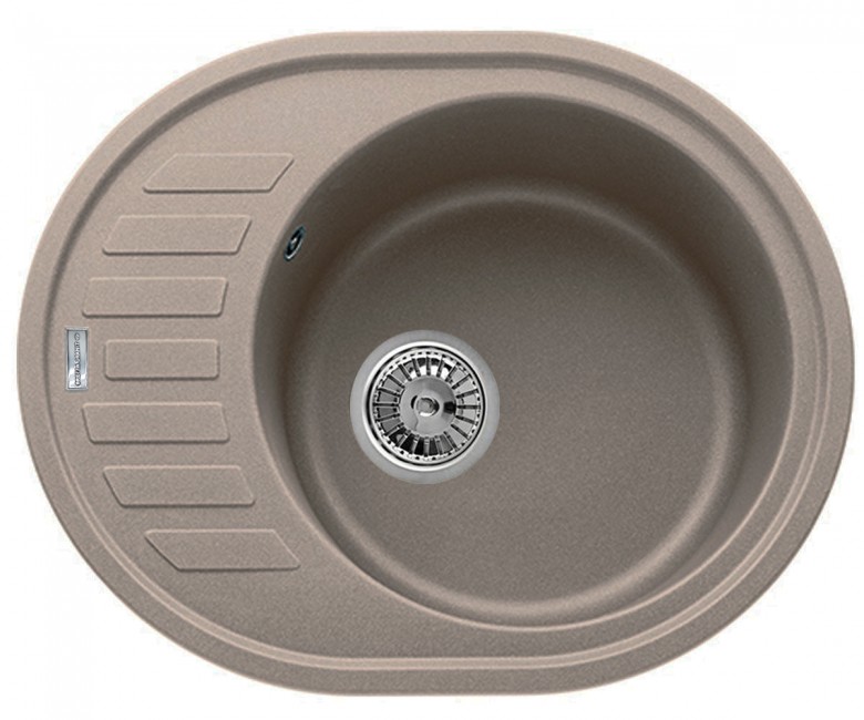 Мийка овальна 62 см BRETTA GRANIT AVALON AVALON BEIGE AVALON BEIGE