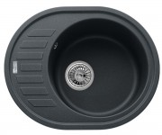 Мойка овальная 62 см BRETTA GRANIT  AVALON GRAFIT