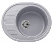 Мойка овальная 62 см BRETTA GRANIT  AVALON GRAY STONE