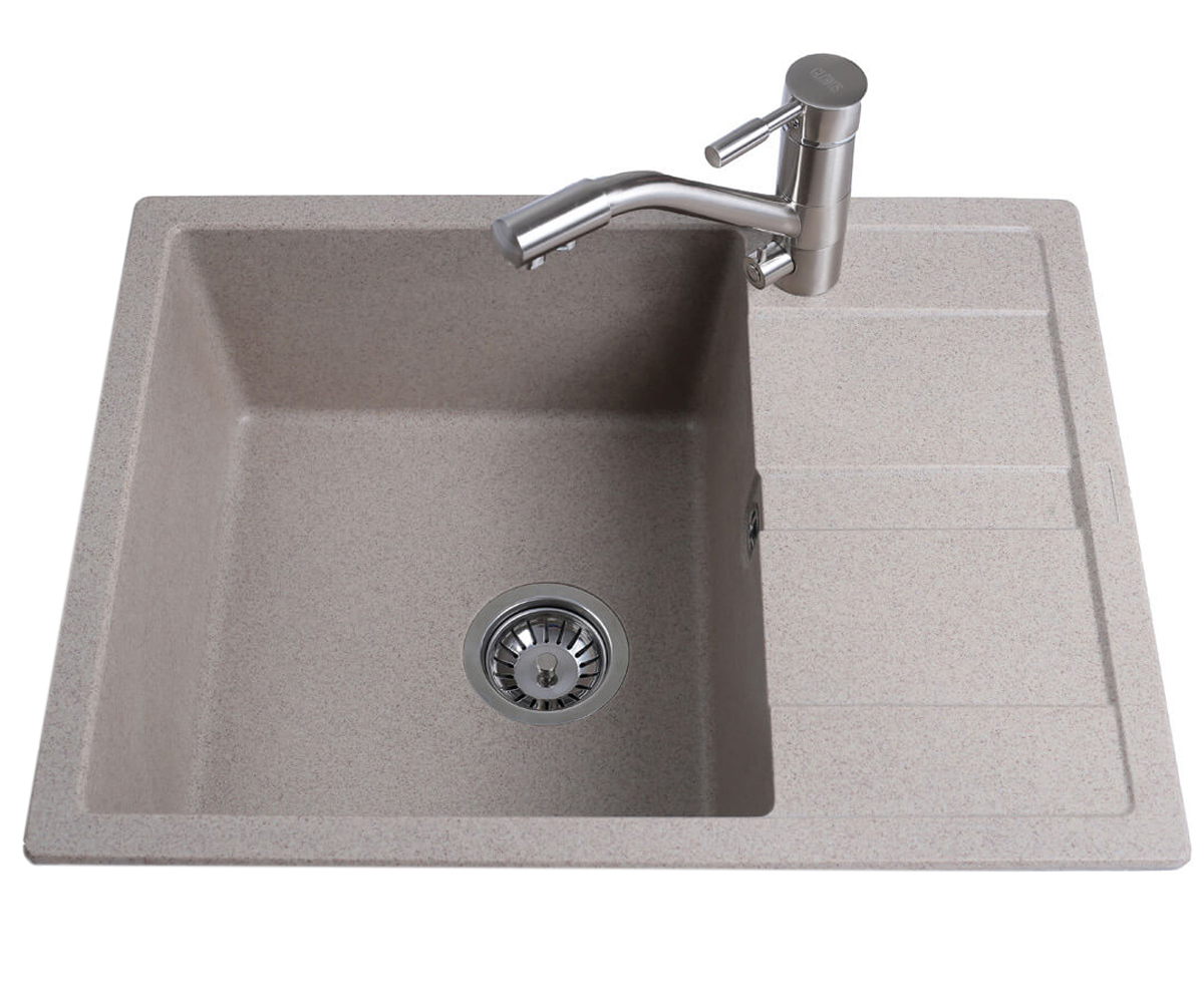 Мойка с крылом 65 см  CLASSIC BEIGE:Фото 2