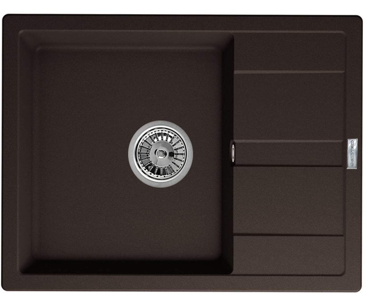 Раковина з крилом 65 см BRETTA GRANIT  CLASSIC BROWN CLASSIC BROWN