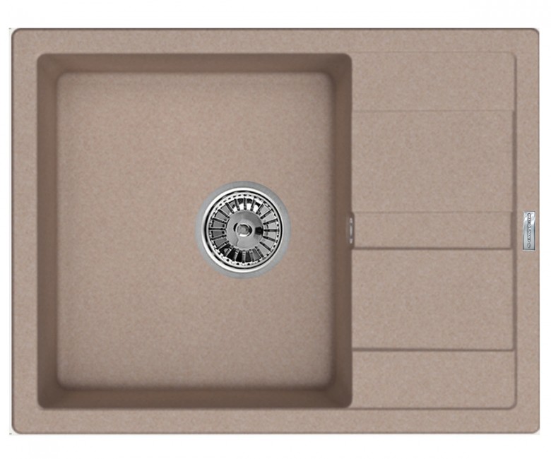 Раковина з крилом 65 см BRETTA GRANIT  CLASSIC SAHARA CLASSIC SAHARA