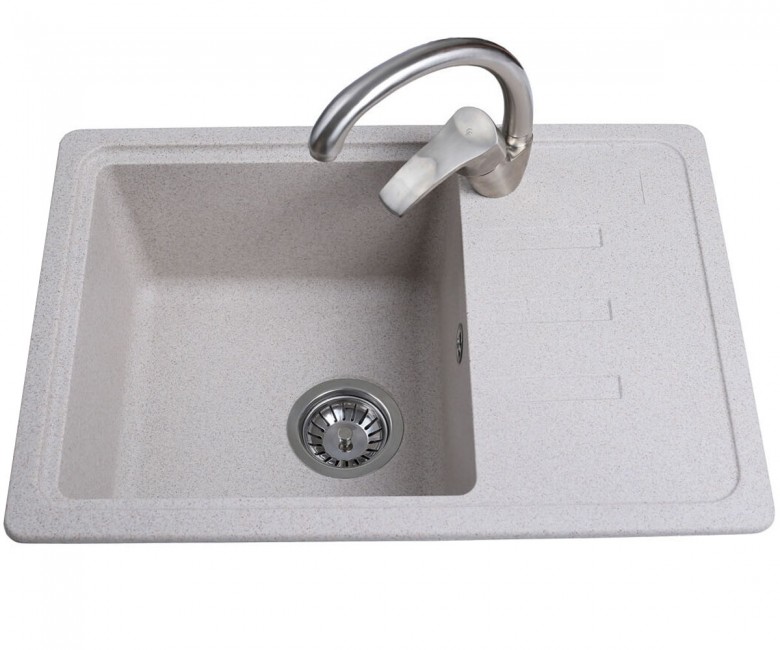 Раковина з крилом 62 см BRETTA GRANIT  COMPACT MINDAL COMPACT MINDAL