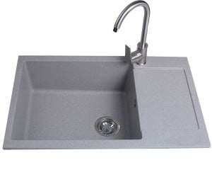 Мийка з крилом BRETTA GRANIT  CORUM GRAY STONE