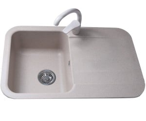 Мийка з крилом BRETTA GRANIT  CRYSTAL SANDY