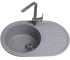 Мийка овальна 77 см BRETTA GRANIT ELIT GRAY STONE ELIT GRAY STONE