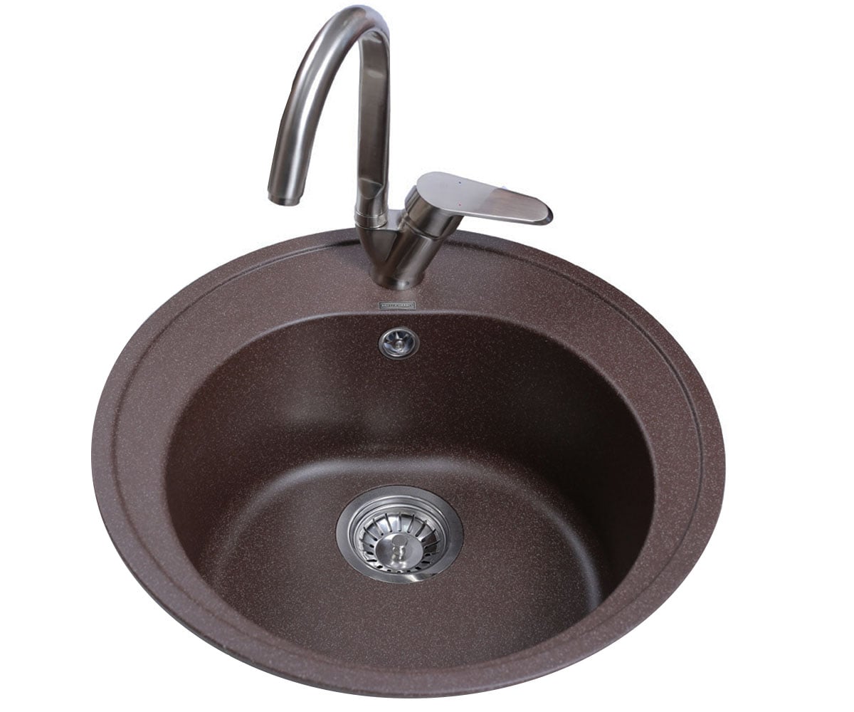 Мийка на стільницю BRETTA GRANIT  GENOVA BROWN GENOVA BROWN