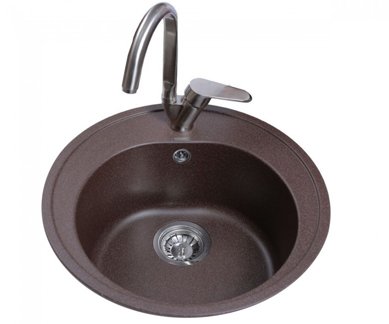 Мийка на стільницю BRETTA GRANIT  GENOVA BROWN GENOVA BROWN