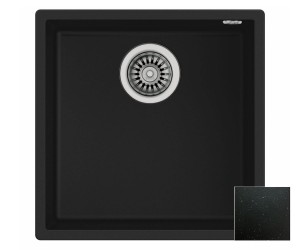Мийка під стільницю BRETTA GRANIT  MACCAN BLACK