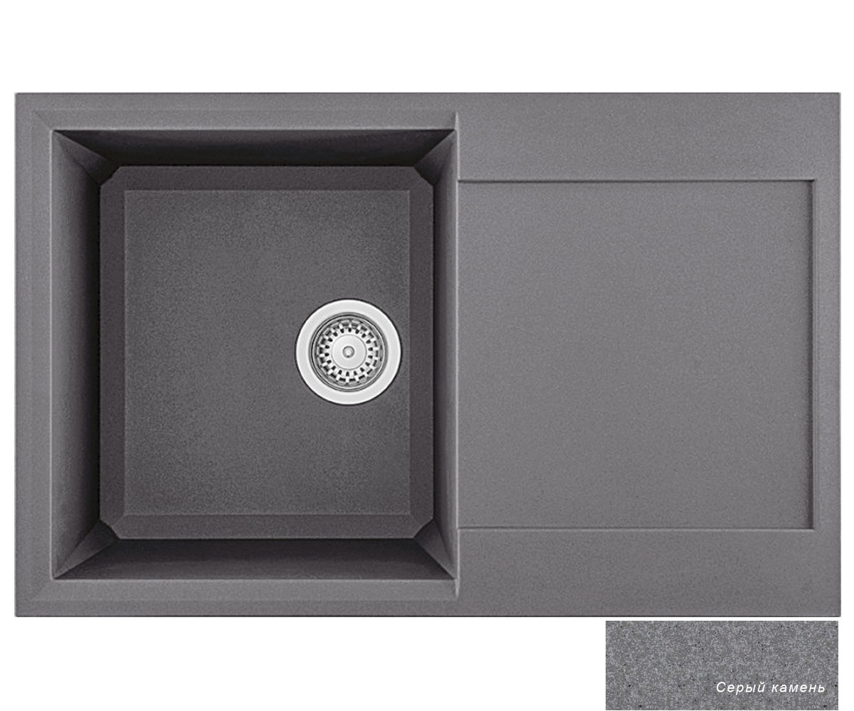 Гранітна мийка BRETTA GRANIT  METRA GRAY STONE METRA GRAY STONE