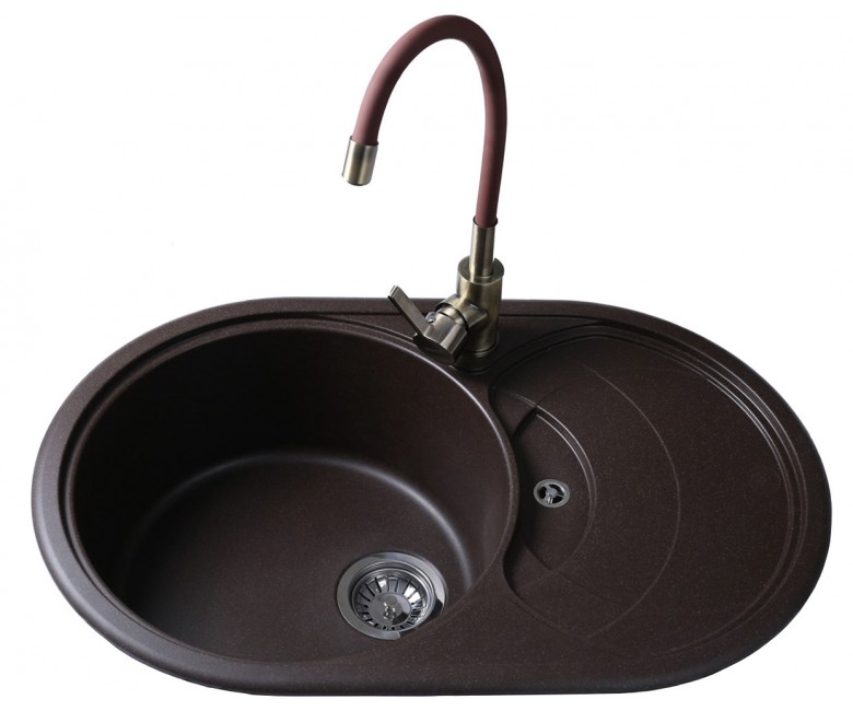 Гранитная мойка BRETTA GRANIT  PANAMERA BROWN PANAMERA BROWN