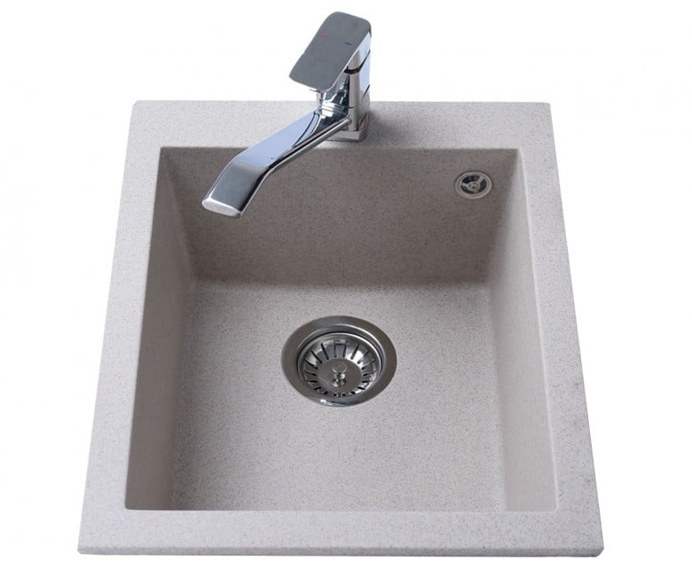 Прямокутна раковина 41 см BRETTA GRANIT QUADRO BEIGE QUADRO BEIGE