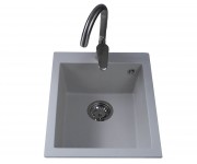 Мойка прямоугольная 41 см BRETTA GRANIT QUADRO QUADRO PEARL