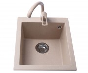 Прямокутна раковина 41 см BRETTA GRANIT QUADRO SAHARA