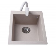 Мойка прямоугольная 41 см BRETTA GRANIT QUADRO QUADRO SANDY
