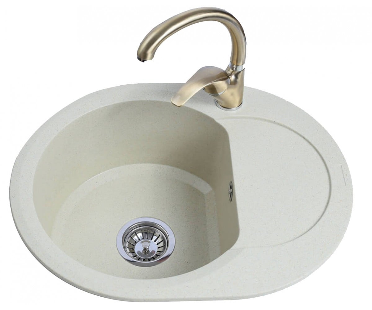 Мийка овальна 60 см BRETTA GRANIT ROUND JASMINE ROUND JASMINE