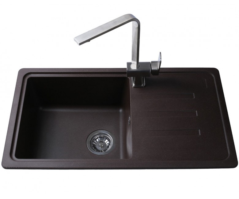 Прямокутна мийка BRETTA GRANIT  TELMA BROWN TELMA BROWN