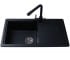 Мийка з крилом 78 см BRETTA GRANIT VERONA VERONA BLACK VERONA BLACK
