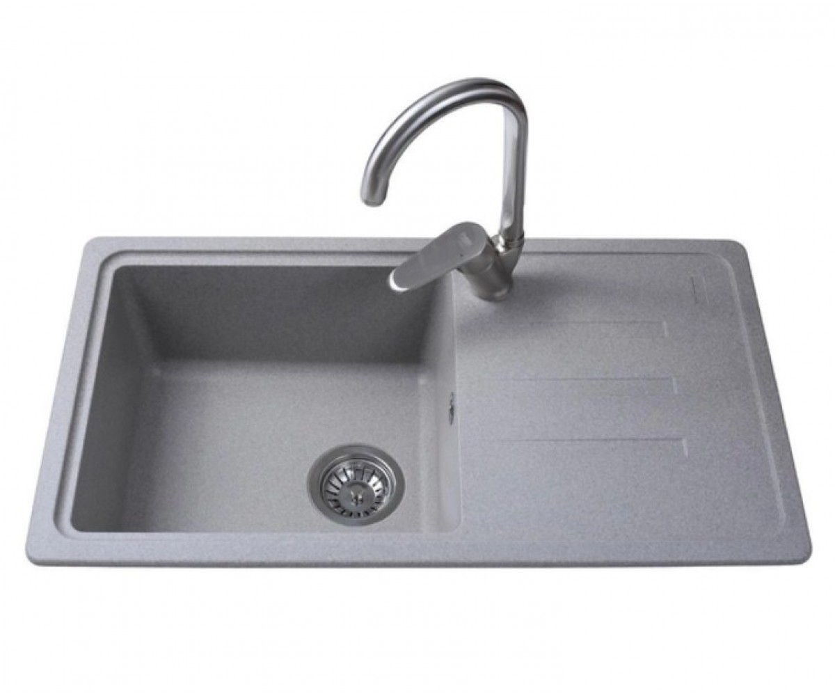 Мийка з крилом BRETTA GRANIT  VERONA GRAY STONE VERONA GRAY STONE